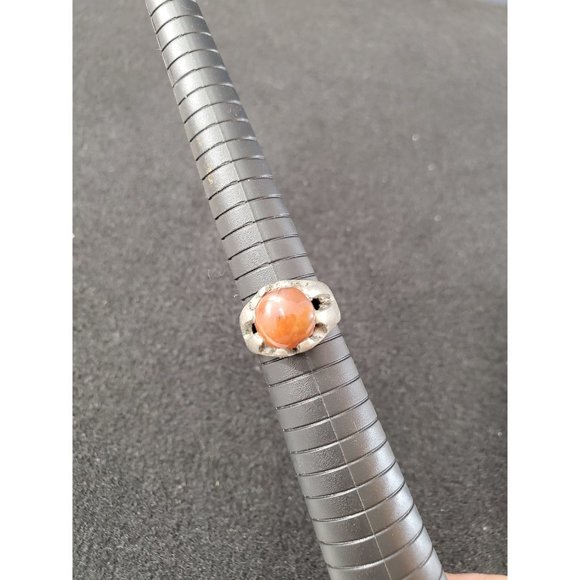 Old Red Carnelian and Silver Ring Pakistan - Antique Carnelian ring Laho… - Picture 5 of 10